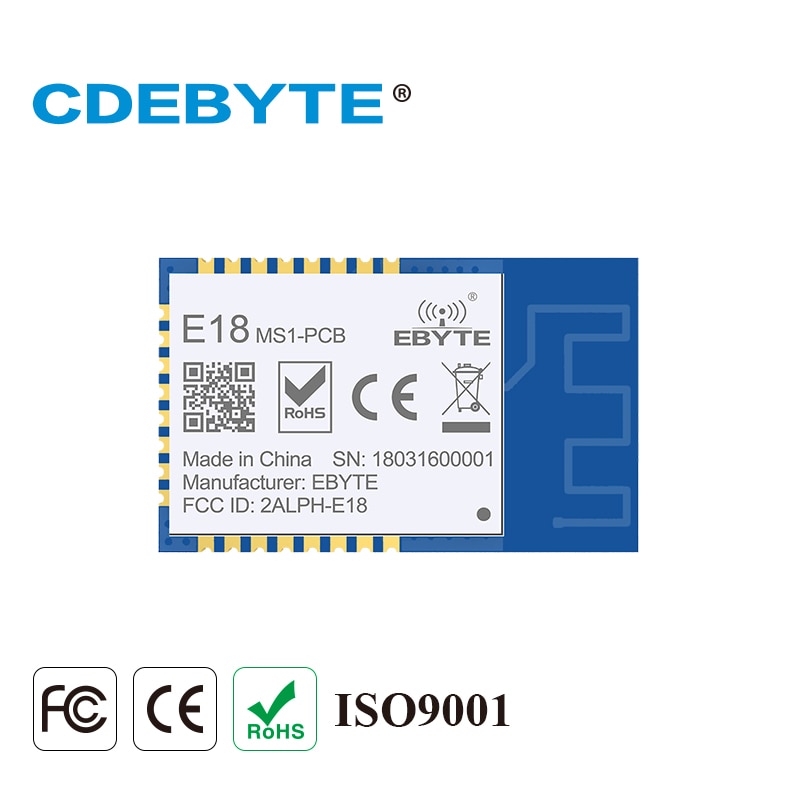 Ebyte E18-MS1-PCB CC2530 ׺  8051 MCU, 2.4GH..